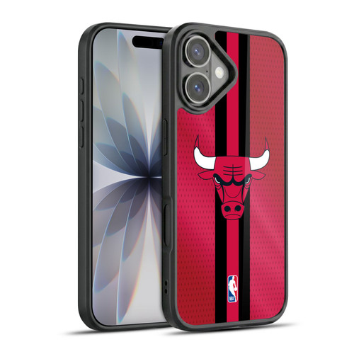 NBA Chicago Bulls Stripes Gel Armour Case For Apple iPhone 17