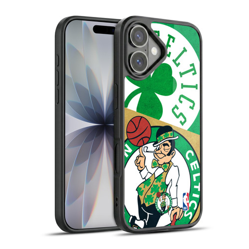 NBA Boston Celtics Half Oversized Gel Armour Case For Apple iPhone 17