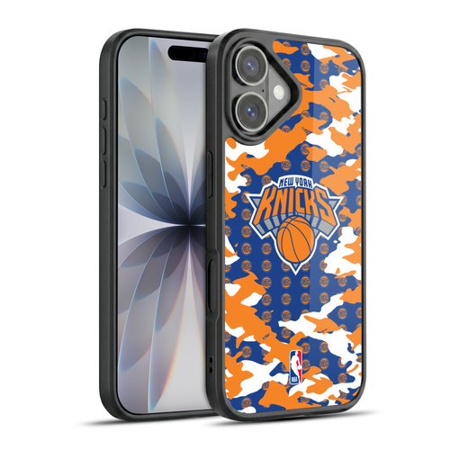 NBA New York Knicks Camouflage Gel Armour Case For Apple iPhone 17