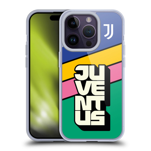 Juventus Football Club Graphic Collection Signature Soft Gel Case for Apple iPhone 14 Pro & MagSafe