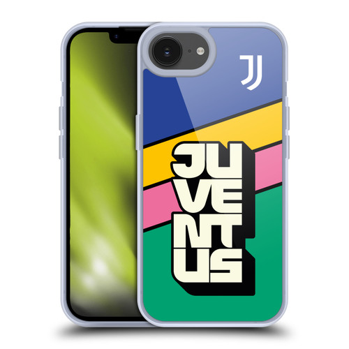 Juventus Football Club Graphic Collection Signature Soft Gel Case for Apple iPhone 16e