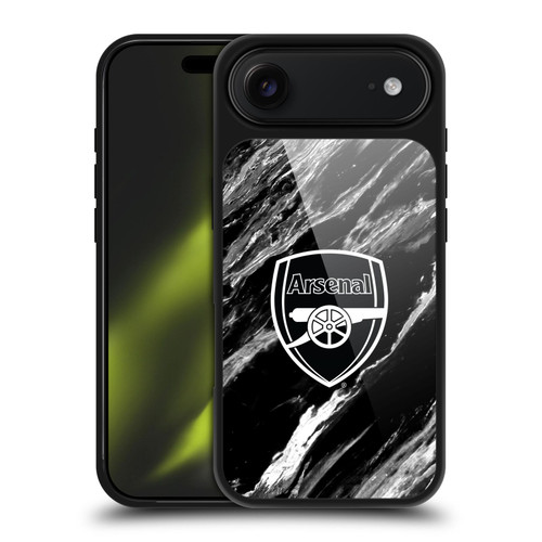 Arsenal FC Crest Patterns Marble Gel Armour Case For Apple iPhone 17 Air