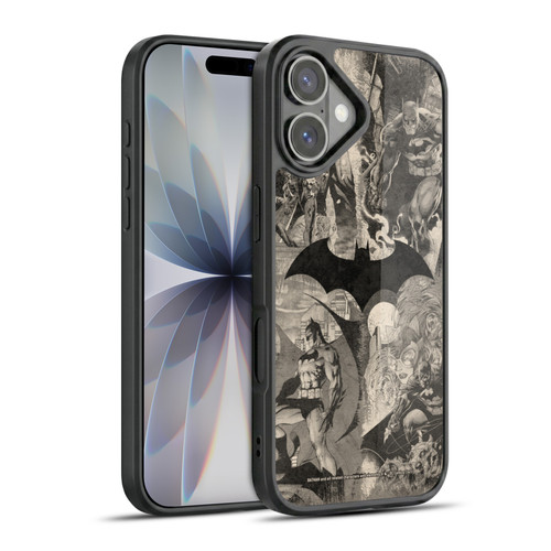Batman DC Comics Hush Logo Collage Distressed Gel Armour Case For Apple iPhone 17
