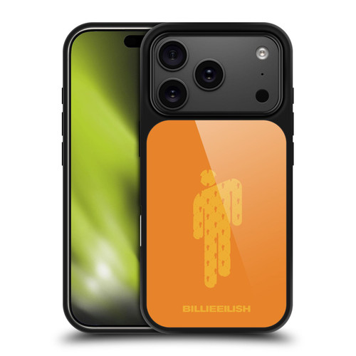 Billie Eilish Key Art Blohsh Orange Gel Armour Case For Apple iPhone 17 Pro