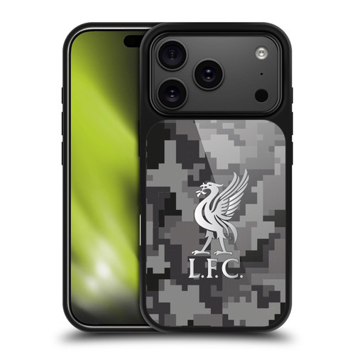 Liverpool Football Club Digital Camouflage Away Colours Gel Armour Case For Apple iPhone 17 Pro