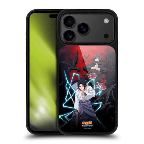 Naruto Shippuden Key Art Sasuke And Itachi Gel Armour Case For Apple iPhone 17 Pro Max