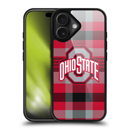 Ohio State University Logo Plaid Gel Armour Case For Apple iPhone 17