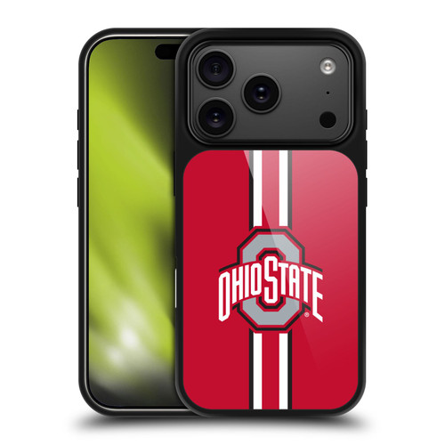 Ohio State University Logo Stripes Gel Armour Case For Apple iPhone 17 Pro