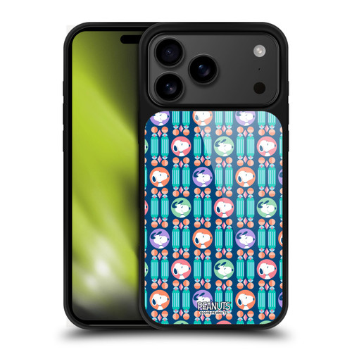 Peanuts Snoopy Deco Dreams Blue Pattern Gel Armour Case For Apple iPhone 17 Pro Max