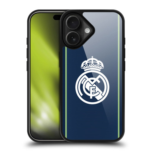 Real Madrid CF Badge Dark Blue Gel Armour Case For Apple iPhone 17