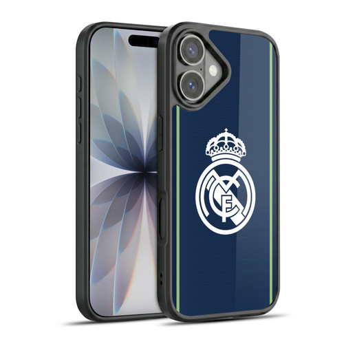 Real Madrid CF Badge Dark Blue Gel Armour Case For Apple iPhone 17