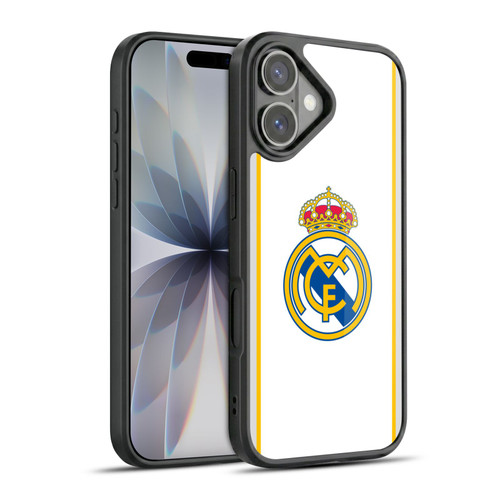 Real Madrid CF Badge White Gel Armour Case For Apple iPhone 17