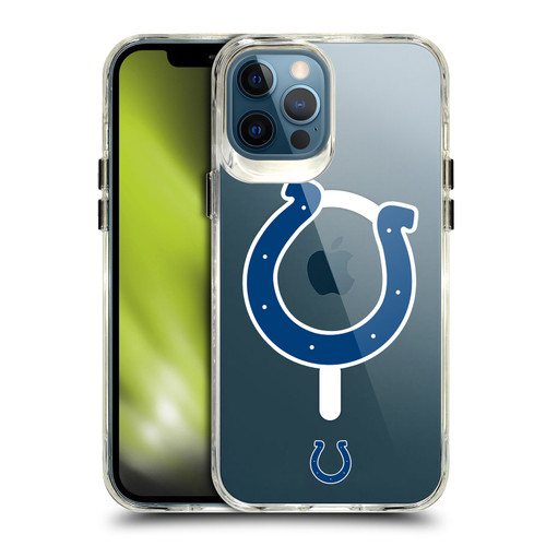 NFL Indianapolis Colts Oversized SHOCKPROOF BUMPER CASE COMPATIBLE WITH Apple iPhone 12 Pro Max & MAGSAFE