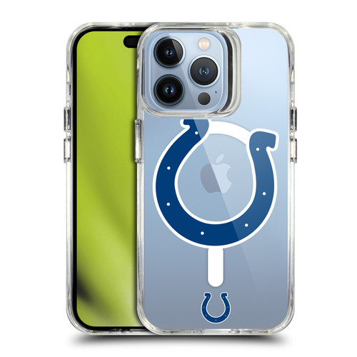 NFL Indianapolis Colts Oversized SHOCKPROOF BUMPER CASE COMPATIBLE WITH Apple iPhone 13 Pro & MAGSAFE