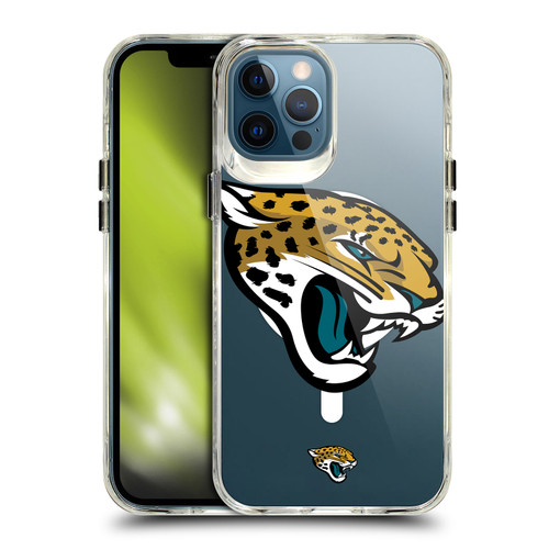 NFL Jacksonville Jaguars Oversized SHOCKPROOF BUMPER CASE COMPATIBLE WITH Apple iPhone 12 Pro Max & MAGSAFE