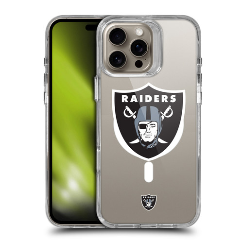 NFL Las Vegas Raiders Oversized SHOCKPROOF BUMPER CASE COMPATIBLE WITH Apple iPhone 16 Pro Max & MAGSAFE
