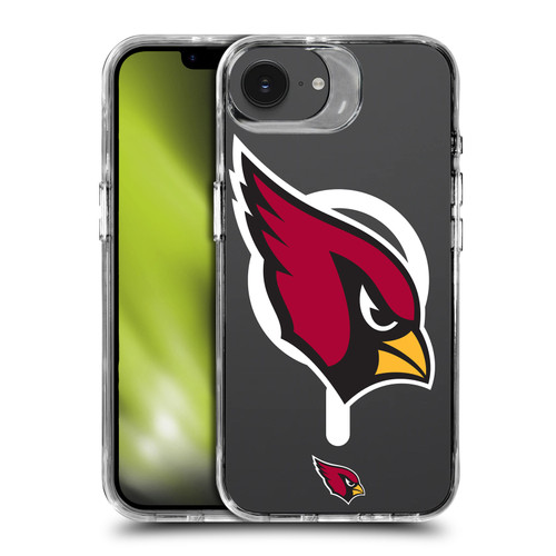 NFL Arizona Cardinals Oversized SHOCKPROOF BUMPER CASE COMPATIBLE WITH Apple iPhone 16e / Apple iPhone 17e & MAGSAFE