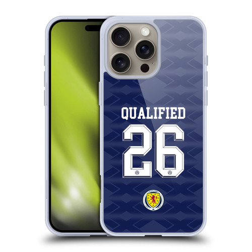 Scotland National Football Team 2026 We'll Be Coming Home Kit Soft Gel Case for Apple iPhone 16 Pro Max