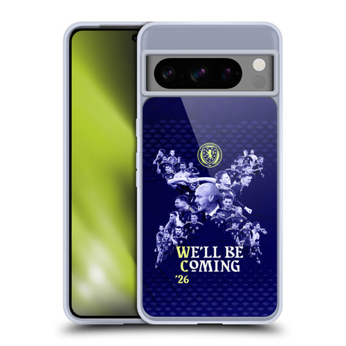 Scotland National Football Team 2026 We'll Be Coming Graphics Soft Gel Case for Google Pixel 8 Pro