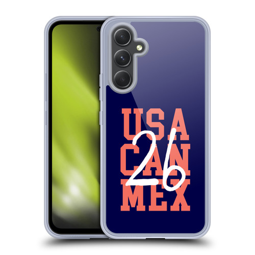 Scotland National Football Team 2026 We'll Be Coming Blue Soft Gel Case for Samsung Galaxy A54 5G