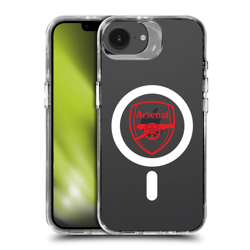 Arsenal FC Logo Icon Crest Gunners SHOCKPROOF BUMPER CASE COMPATIBLE WITH Apple iPhone 16e / Apple iPhone 17e & MAGSAFE