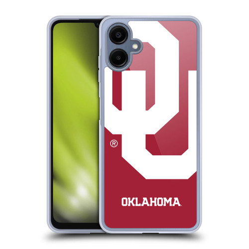 University of Oklahoma OU The University of Oklahoma Oversized Icon Soft Gel Case for Samsung Galaxy A06 4G