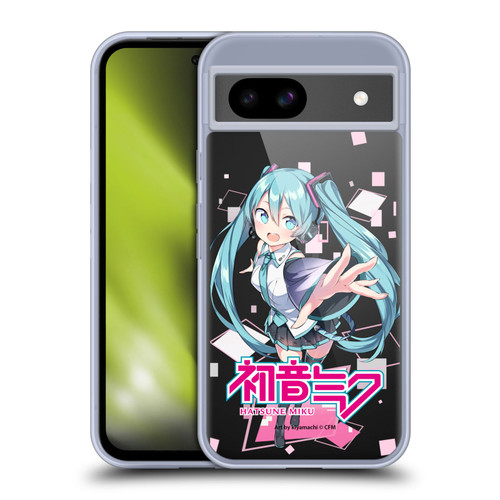 Hatsune Miku Graphics Cute Soft Gel Case for Google Pixel 8a