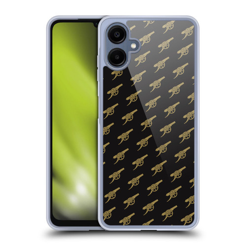 Arsenal FC Crest Patterns Gunners Soft Gel Case for Samsung Galaxy A06 4G