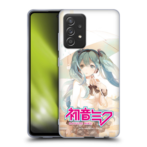 Hatsune Miku Graphics Rain Soft Gel Case for Samsung Galaxy A52 / A52s / 5G (2021)