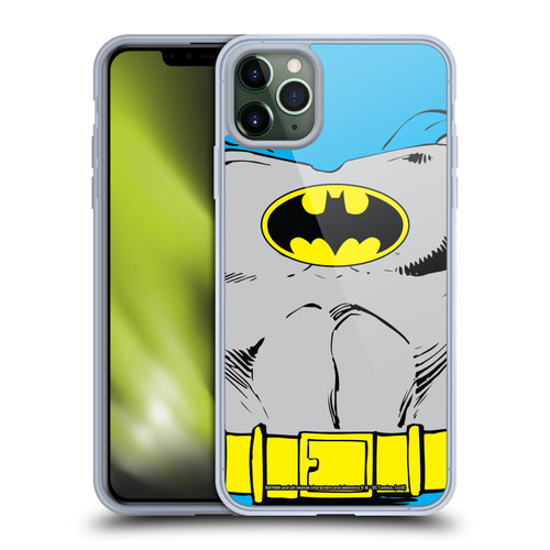 Batman DC Comics Logos Classic Costume Soft Gel Case for Apple iPhone 11 Pro Max & MagSafe