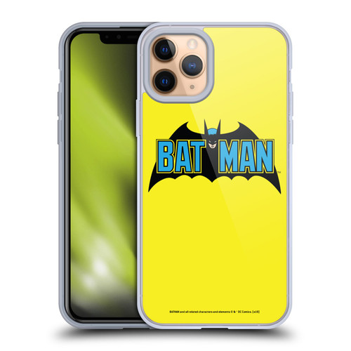 Batman DC Comics Logos Classic 2 Soft Gel Case for Apple iPhone 11 Pro & MagSafe