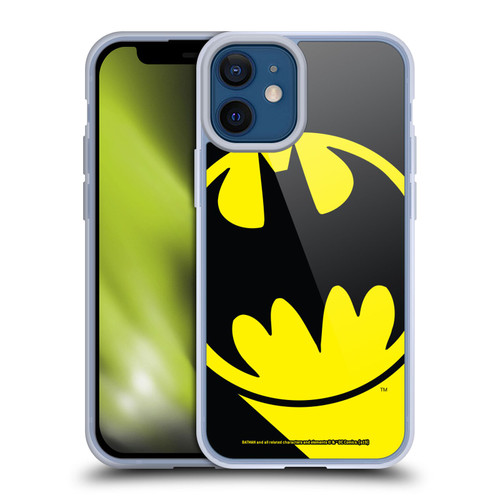 Batman DC Comics Logos Bat Signal Soft Gel Case for Apple iPhone 12 Mini & MagSafe