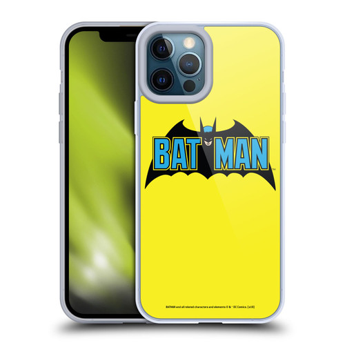 Batman DC Comics Logos Classic 2 Soft Gel Case for Apple iPhone 12 Pro Max & MagSafe