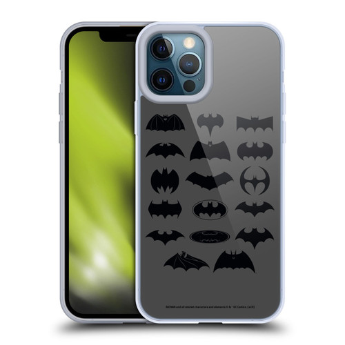 Batman DC Comics Logos Comic Soft Gel Case for Apple iPhone 12 Pro Max & MagSafe