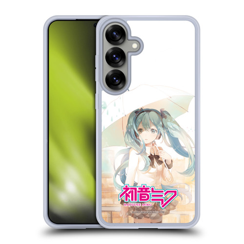 Hatsune Miku Graphics Rain Soft Gel Case for Samsung Galaxy S25+ & MagSafe