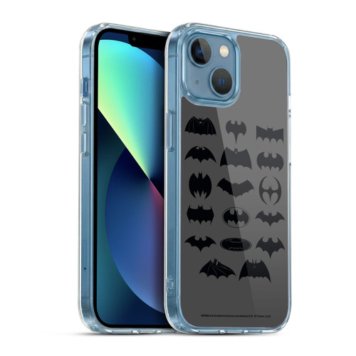 Batman DC Comics Logos Comic Soft Gel Case for Apple iPhone 13 Mini & MagSafe