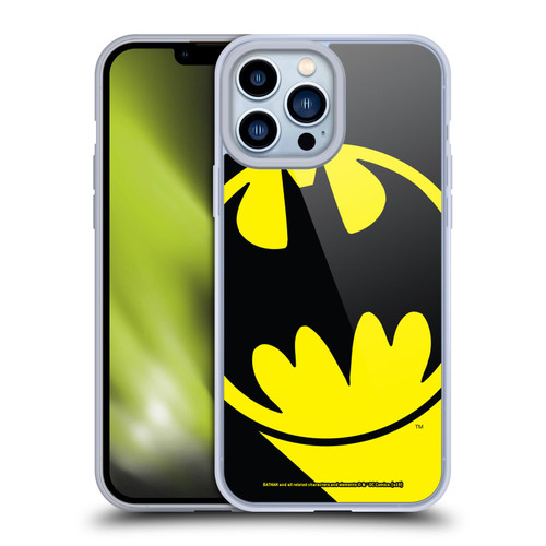 Batman DC Comics Logos Bat Signal Soft Gel Case for Apple iPhone 13 Pro Max & MagSafe