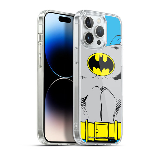 Batman DC Comics Logos Classic Costume Soft Gel Case for Apple iPhone 13 Pro Max & MagSafe