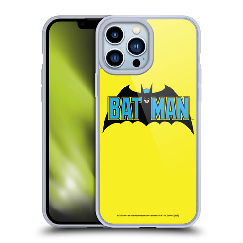 Batman DC Comics Logos Classic 2 Soft Gel Case for Apple iPhone 13 Pro Max & MagSafe