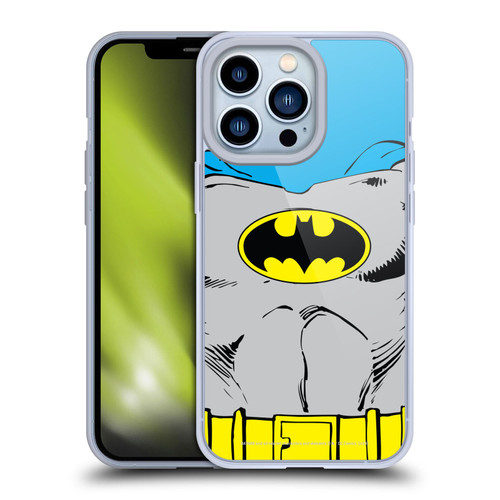 Batman DC Comics Logos Classic Costume Soft Gel Case for Apple iPhone 13 Pro & MagSafe