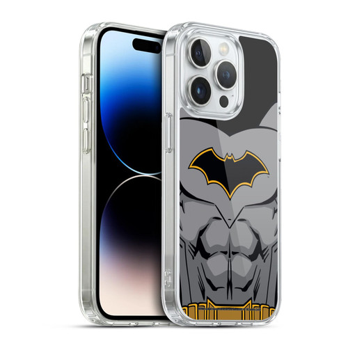 Batman DC Comics Logos Rebirth Costume Soft Gel Case for Apple iPhone 13 Pro & MagSafe