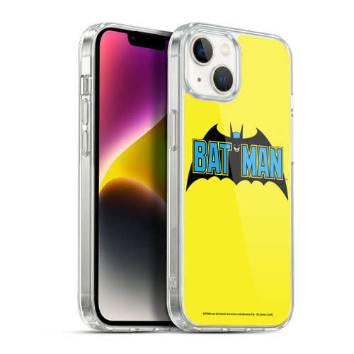 Batman DC Comics Logos Classic 2 Soft Gel Case for Apple iPhone 14 Plus & MagSafe