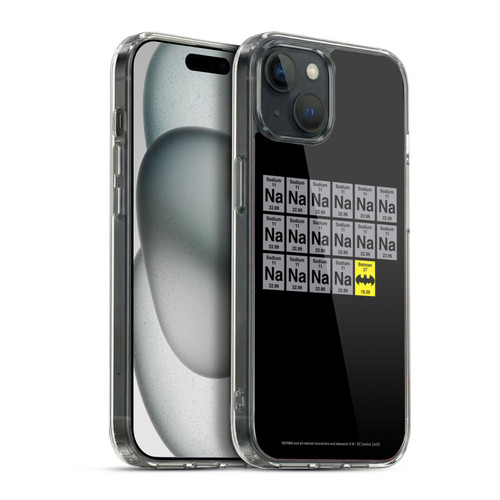 Batman DC Comics Logos Na Na Na Na Soft Gel Case for Apple iPhone 15 Plus & MagSafe