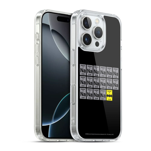 Batman DC Comics Logos Na Na Na Na Soft Gel Case for Apple iPhone 16 Pro & MagSafe