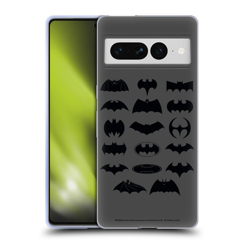 Batman DC Comics Logos Comic Soft Gel Case for Google Pixel 7 Pro