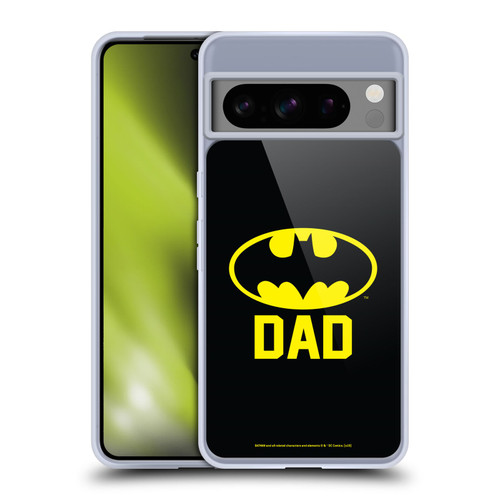 Batman DC Comics Logos Batdad Soft Gel Case for Google Pixel 8 Pro