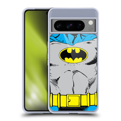 Batman DC Comics Logos Classic Costume Soft Gel Case for Google Pixel 8 Pro