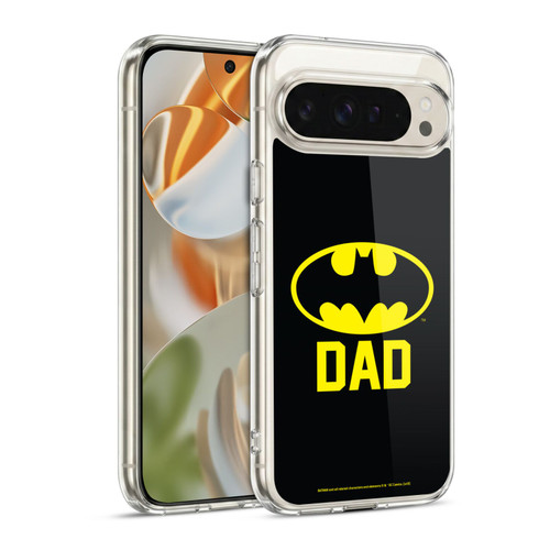 Batman DC Comics Logos Batdad Soft Gel Case for Google Pixel 9 / Pixel 9 Pro