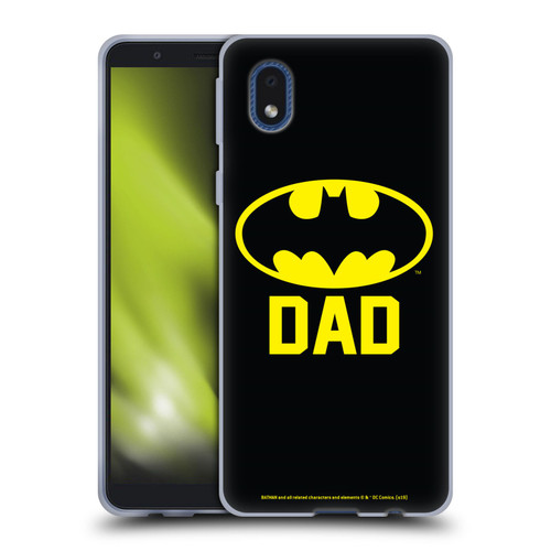 Batman DC Comics Logos Batdad Soft Gel Case for Samsung Galaxy A01 Core (2020)