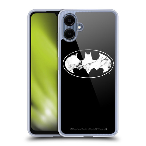 Batman DC Comics Logos Marble Soft Gel Case for Samsung Galaxy A06 4G